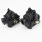 lahomia Wltoys RC Car 2 Pair Plastic Housing Cover Shell and Metal Differential,Retrofit and Upgrade Accessories for 144001,124018,124019 Models