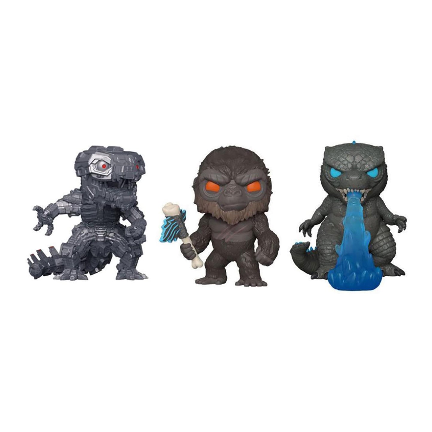 Godzilla vs Kong Funko POP 3 Pack Mechagodzilla | Kong