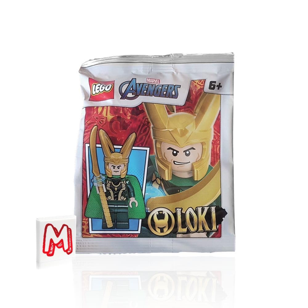 LEGO Marvel Super Heroes Avengers Wrath of Loki Minifigure - Loki with Gold Staff (76152)