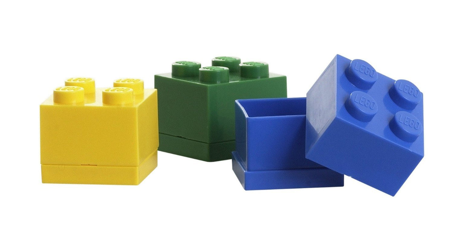 Room Copenhagen, LEGO Mini Box - 1.8 x 1.8 x 1.7 in - Brick 4, White