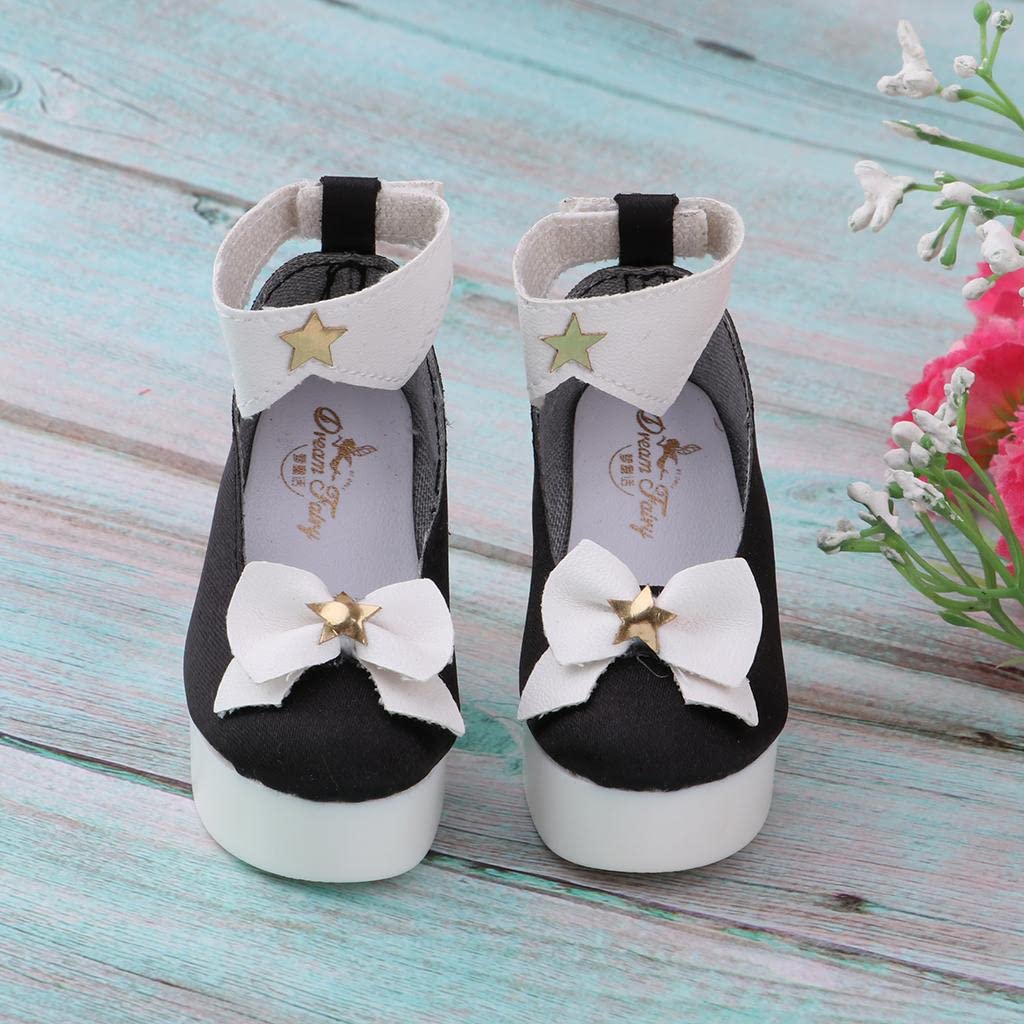 Yiju LEIPUPA 60cm Bowknot High-ed Sandal Shoes Chunky Shoes /3 Dolls