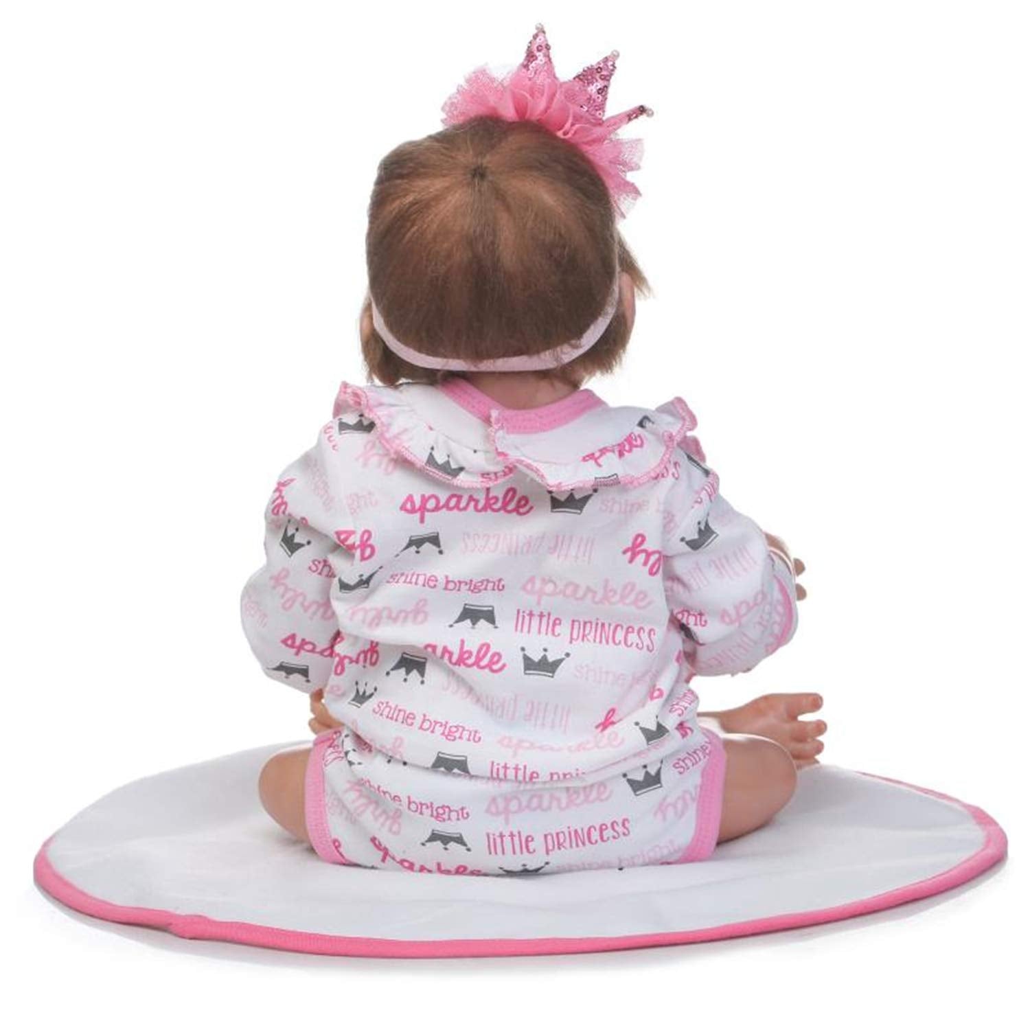 iCradle Silicone Full Body Reborn Baby Dolls Twins Boy and Girl 20 inch Anatomically Correct Newborn Size Bebe Look Real Washable Toys for Toddler