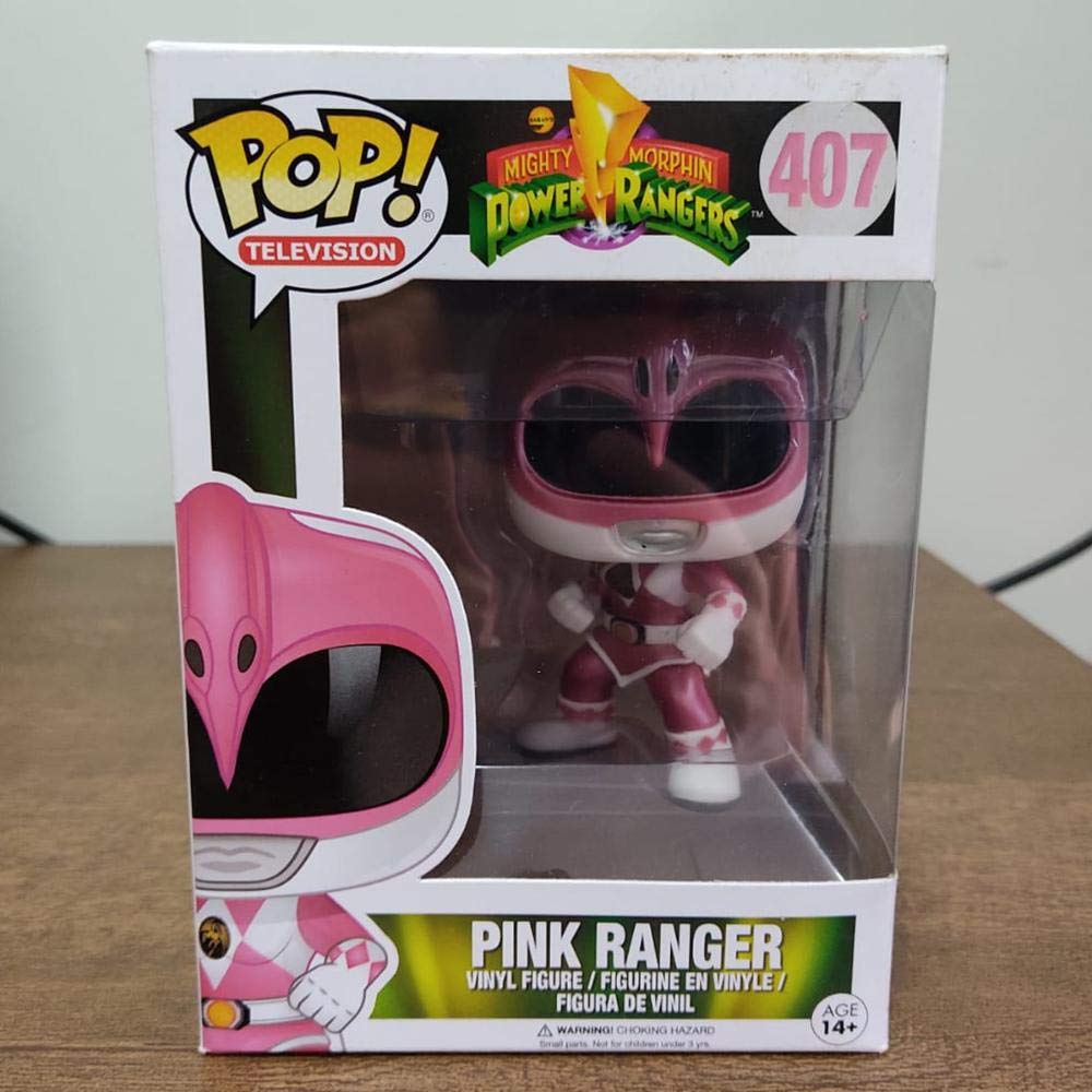 Funko 12577 - Power Rangers Ranger, Metallic Pink