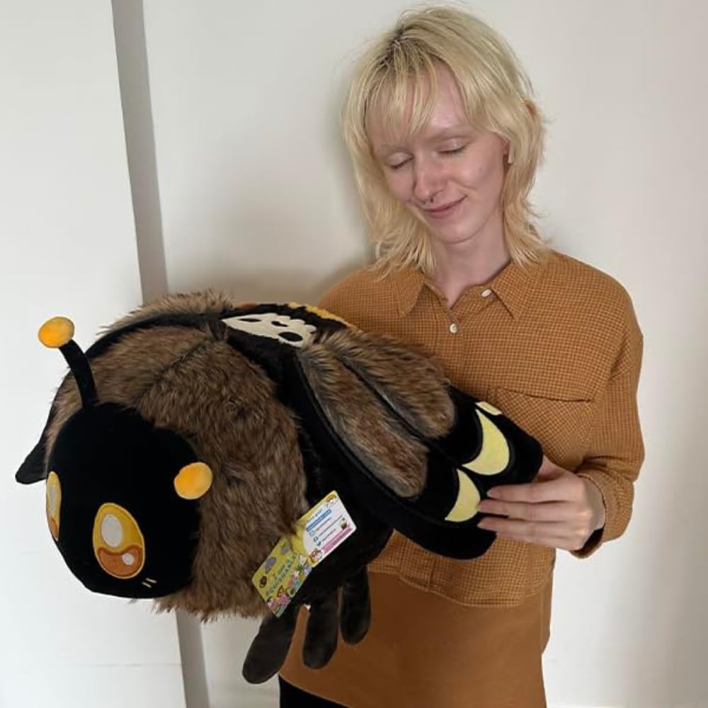 Squishable - Death's - Head Hawkmoth - Spooky Collection - 17 in - Soft Toy Collectible Stuffed Animal