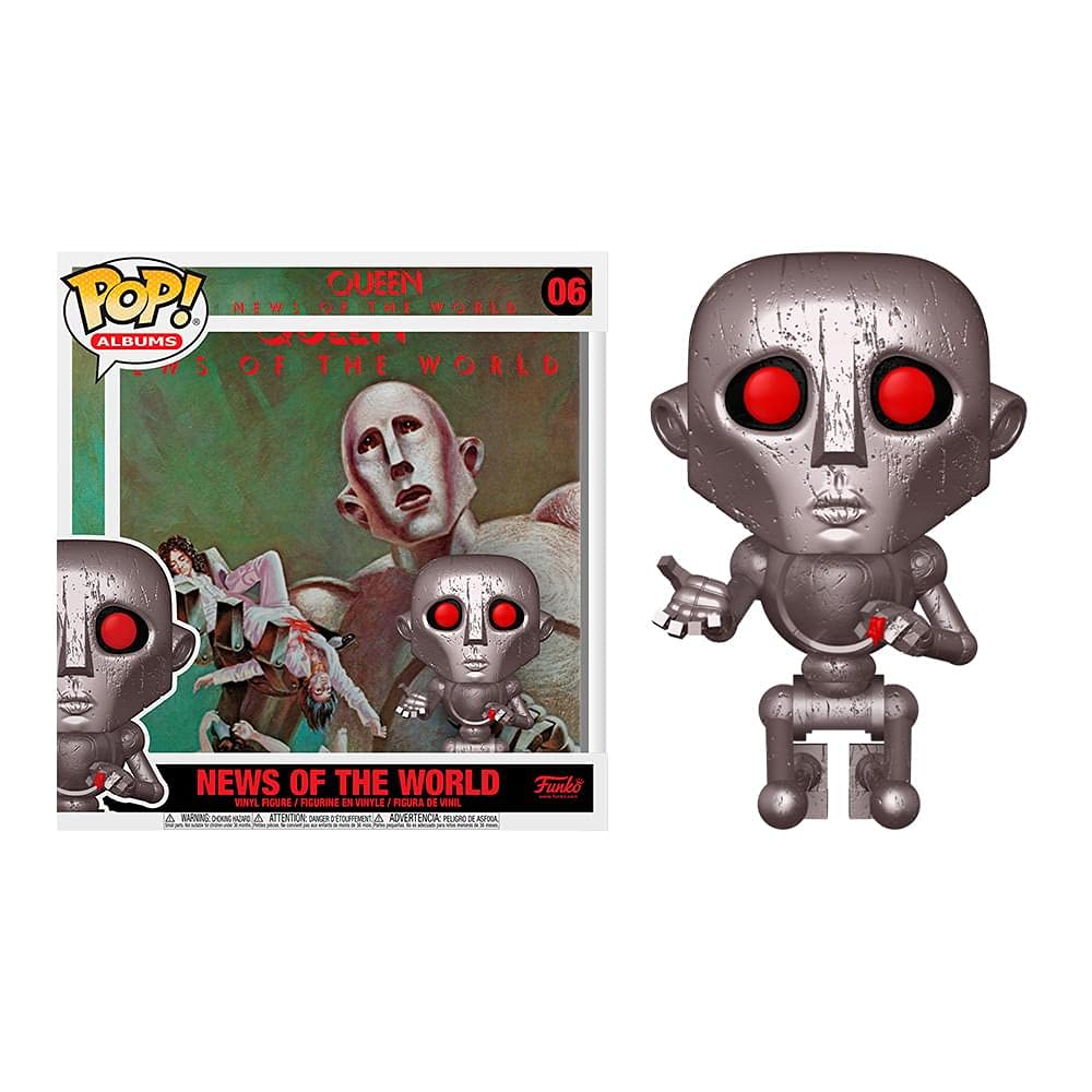 Funko POP Albums: Queen - News of The World,Multicolor,One Size