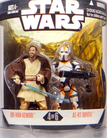 Star Wars "Order 66 " Set 4 of 6: Obi-Wan Kenobi and AT-RT Driver
