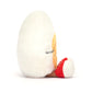 Jellycat Amuseables Boiled Egg Geek Stuffed Toy, Small 5.5 inches - Food Plush - Fun Gift Idea
