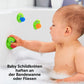 TOMY Toomies Turtle Tots | Shape Sorting Suction Squirters Bath Toy | Baby Bath Toy for Boys & Girls Aged 1, 2,3+ Year Olds
