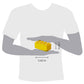Room Copenhagen, LEGO Mini Box - 1.8 x 3.6 x 1.7 in - Brick 8, Bright Yellow