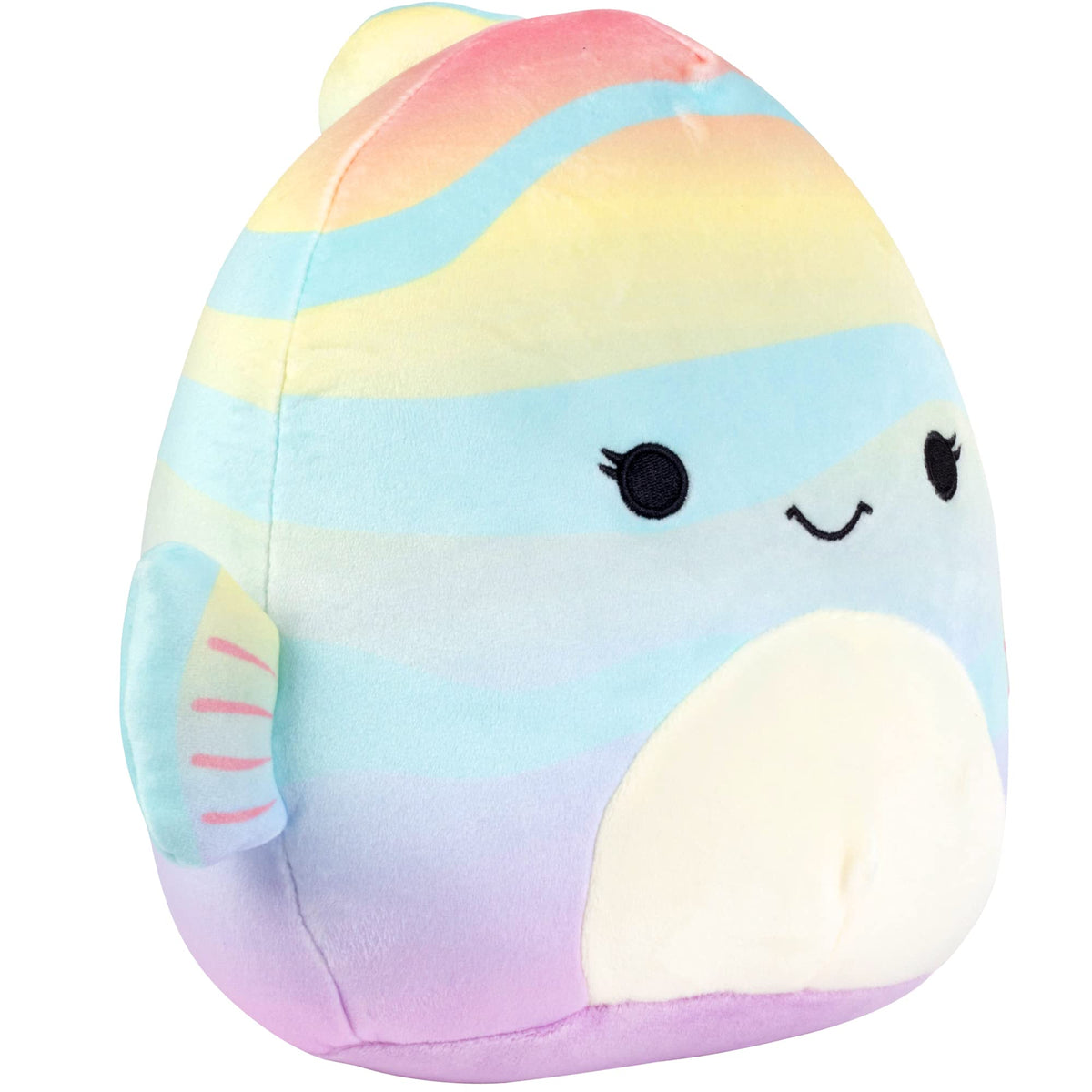 Squishmallows 8" Canda The Rainbow Fish - Officially Licensed Kellytoy Plush - Collectible Soft & Squishy Stuffed Animal Toy - Add to Your Squad -