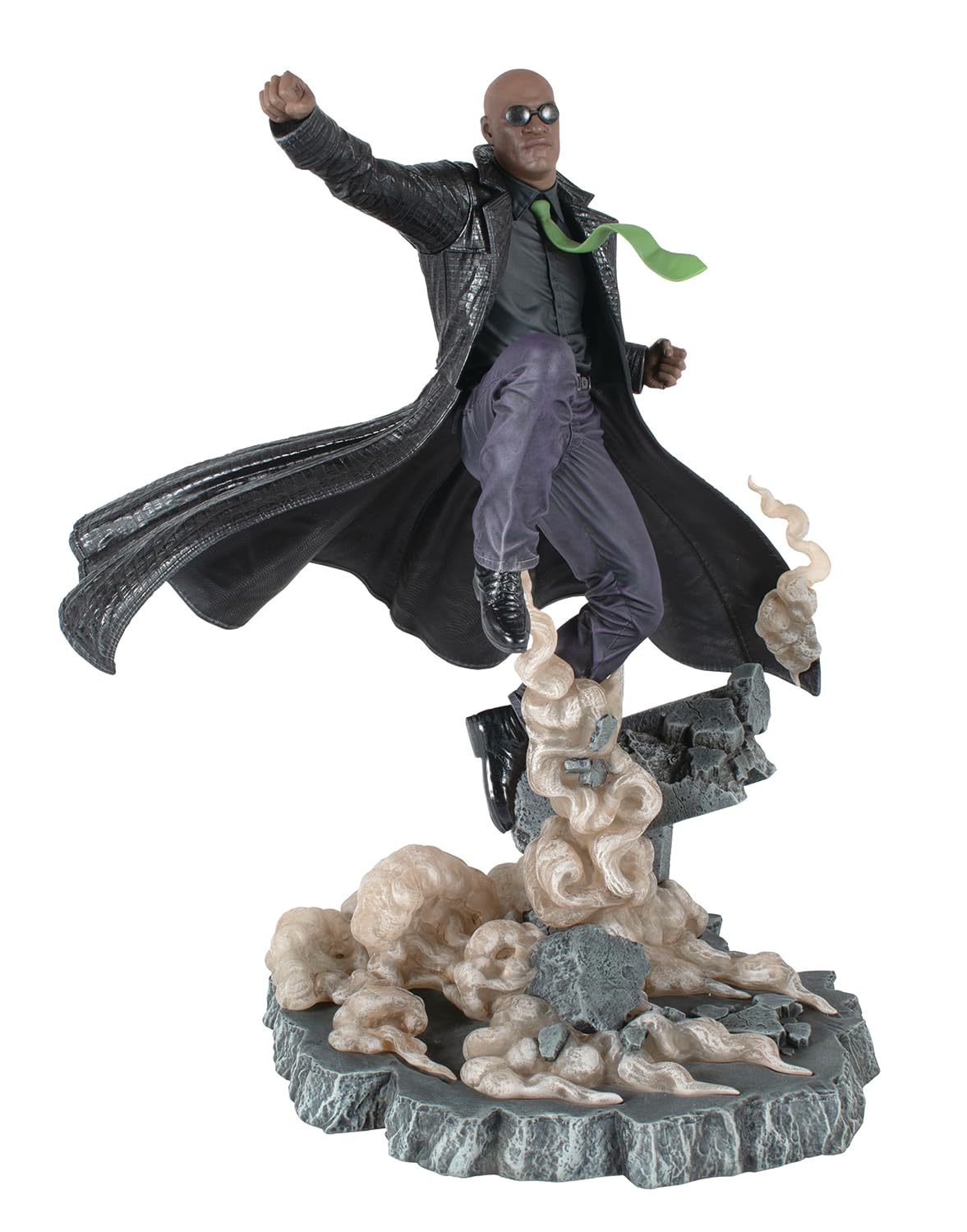 The Matrix Gallery: Morpheus Deluxe PVC Statue