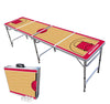 8-Foot Professional Beer Pong Table - Houston Basketball Court