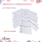 Emily Rose 18 Inch Doll Clothes Value Basics Bright White 5-Pack Long Sleeved T-Shirts Tees for Party Gift Crafting Activity | Compatible with 18"