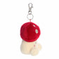 Aurora® Adorable Palm Pals™ Amanita Mushroom™ Clip-On- Fun Collectible Plush for Kids and Adult Collectors - Perfect for Backpacks and Birthday Gifts