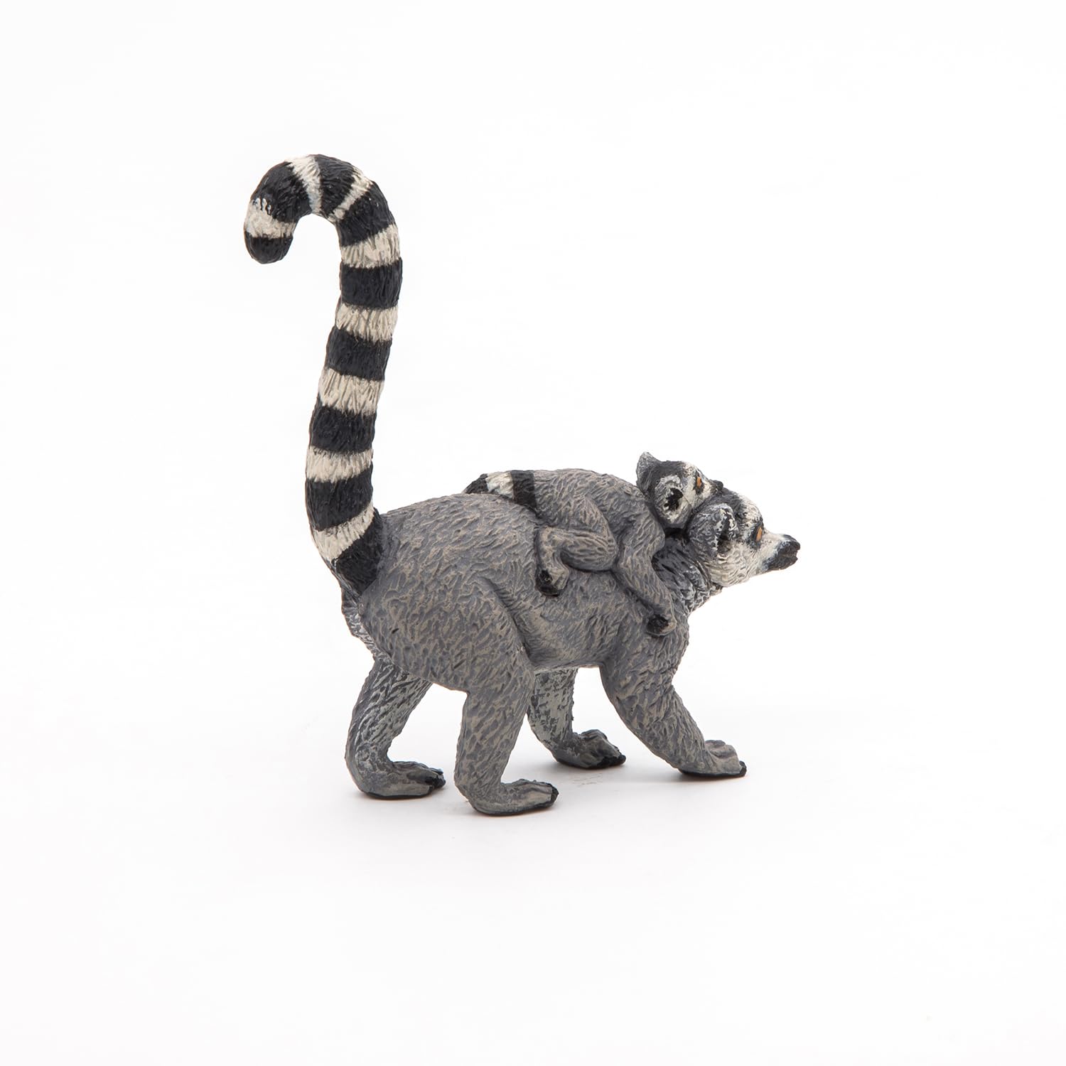 Papo - Realistic Lemur and Baby Figure - Ages 3+ - Wild Life Collection - Educational Play Primates - Gift Idea Toy for Girls and Boys