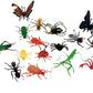 Plastic Bug Toys - 18 Colorful Giant Insect Figures - By Insect Lore