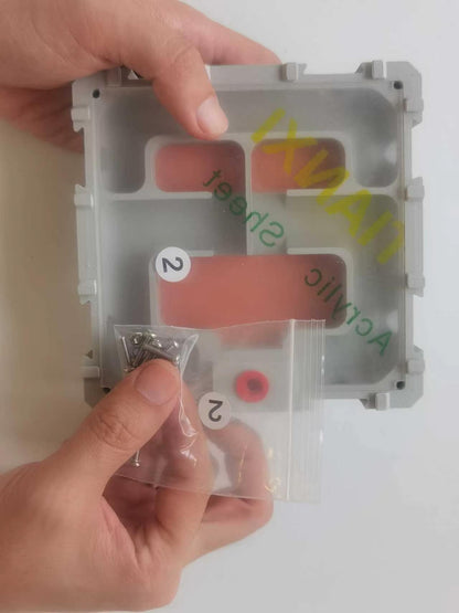 Antsir Ant Farm Nest Kit,DIY Science Terrarium with Acrylic Water Tower, Nurturing Room & Large Observation Area for Live Ants (Formicarium Grey)