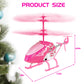 QUANA Rc Helicopter, Pink Remote Control Helicopter for Kids Girls Ages 8+