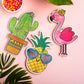 Color Your Own Wood Tropical Shapes (24Pc) - Crafts for Kids and Fun Home Activities VBS 2026