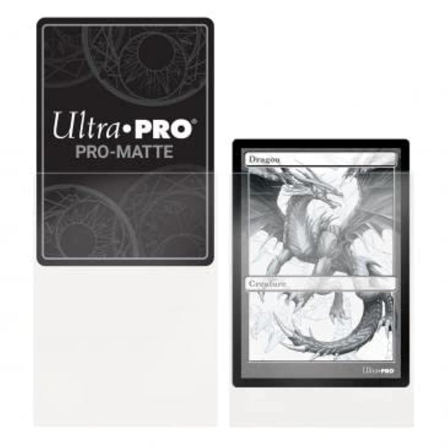 Ultra Pro - Standard Pro Matte Card Sleeves 100 Pack - Clear