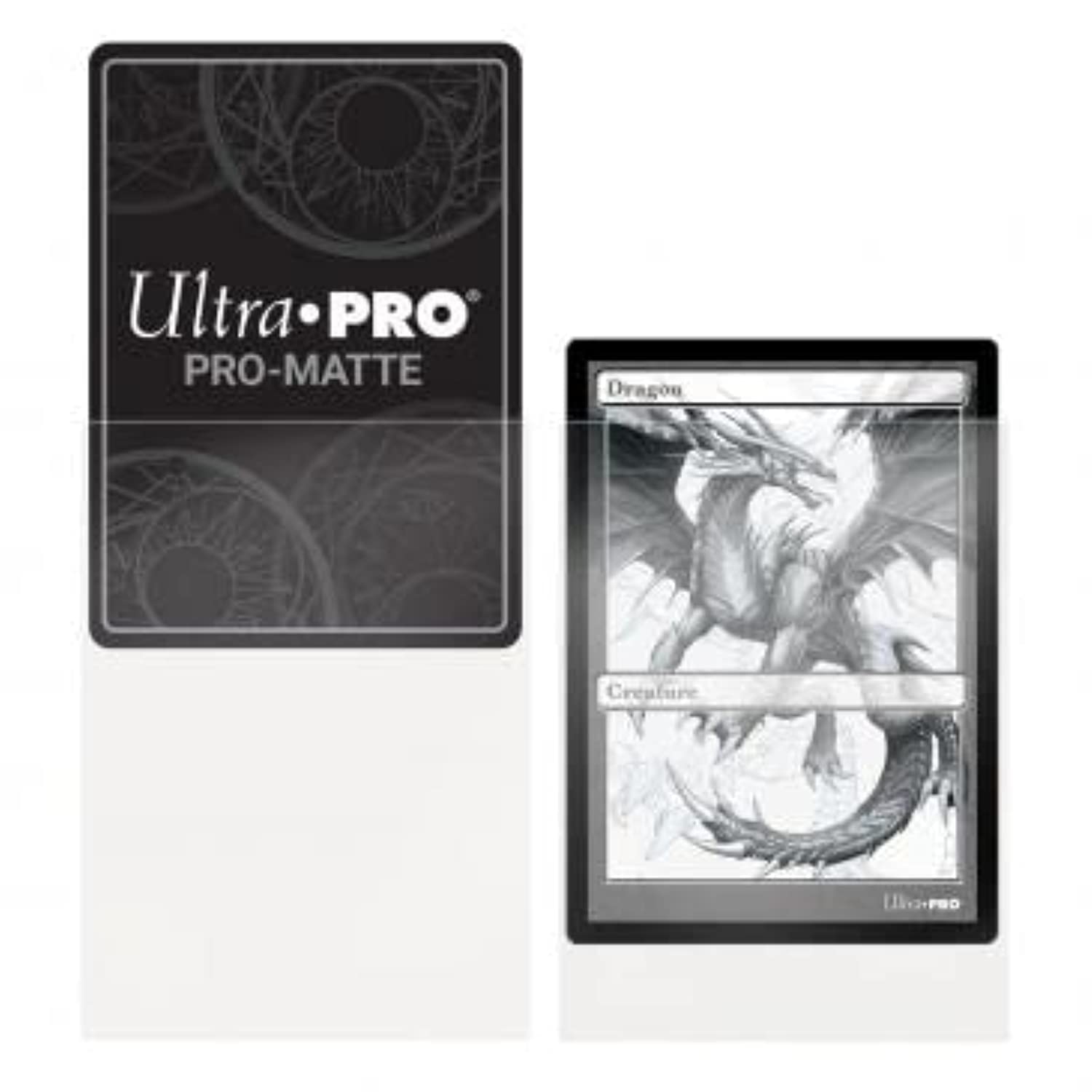 Ultra Pro - Standard Pro Matte Card Sleeves 100 Pack - Clear