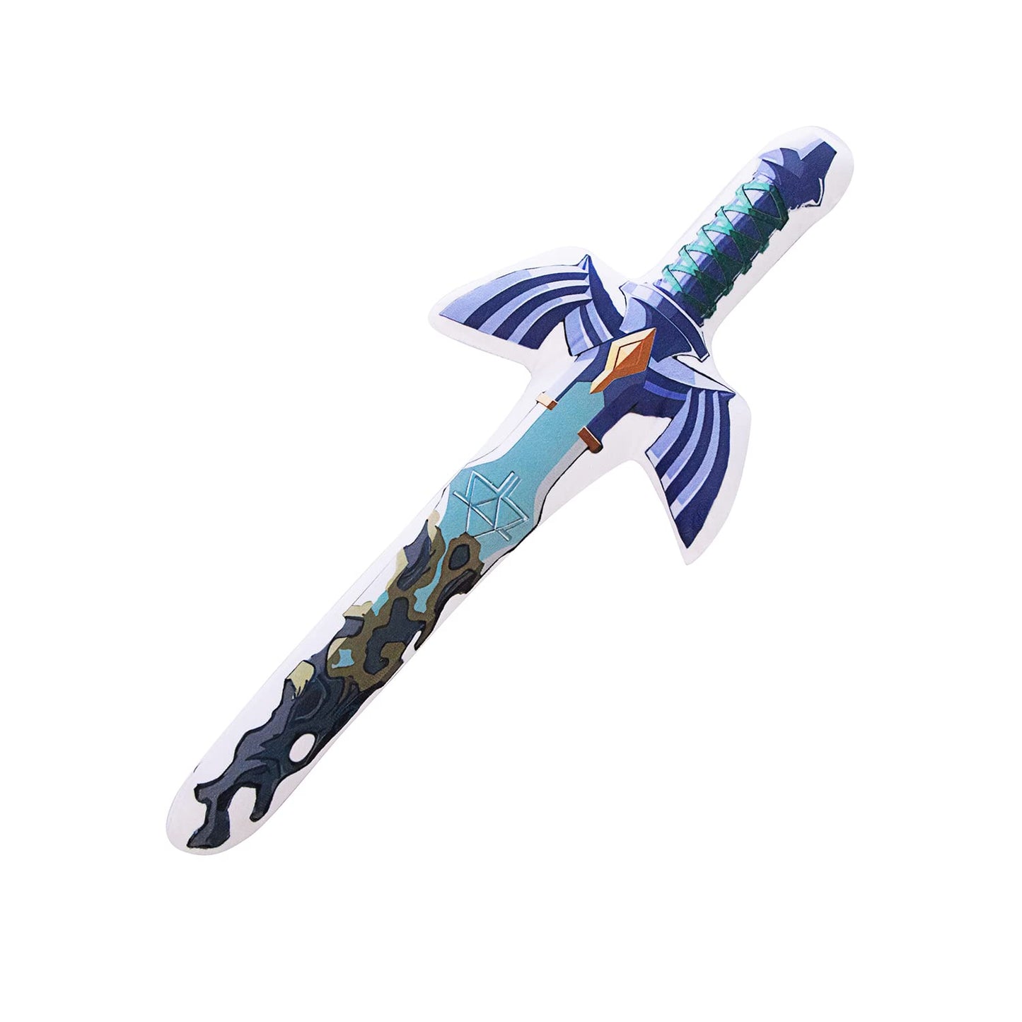 MARUKQW Cosplay Master Sword Hylian Shield Soft Wearable Throw Pillow 15.75 INCH
