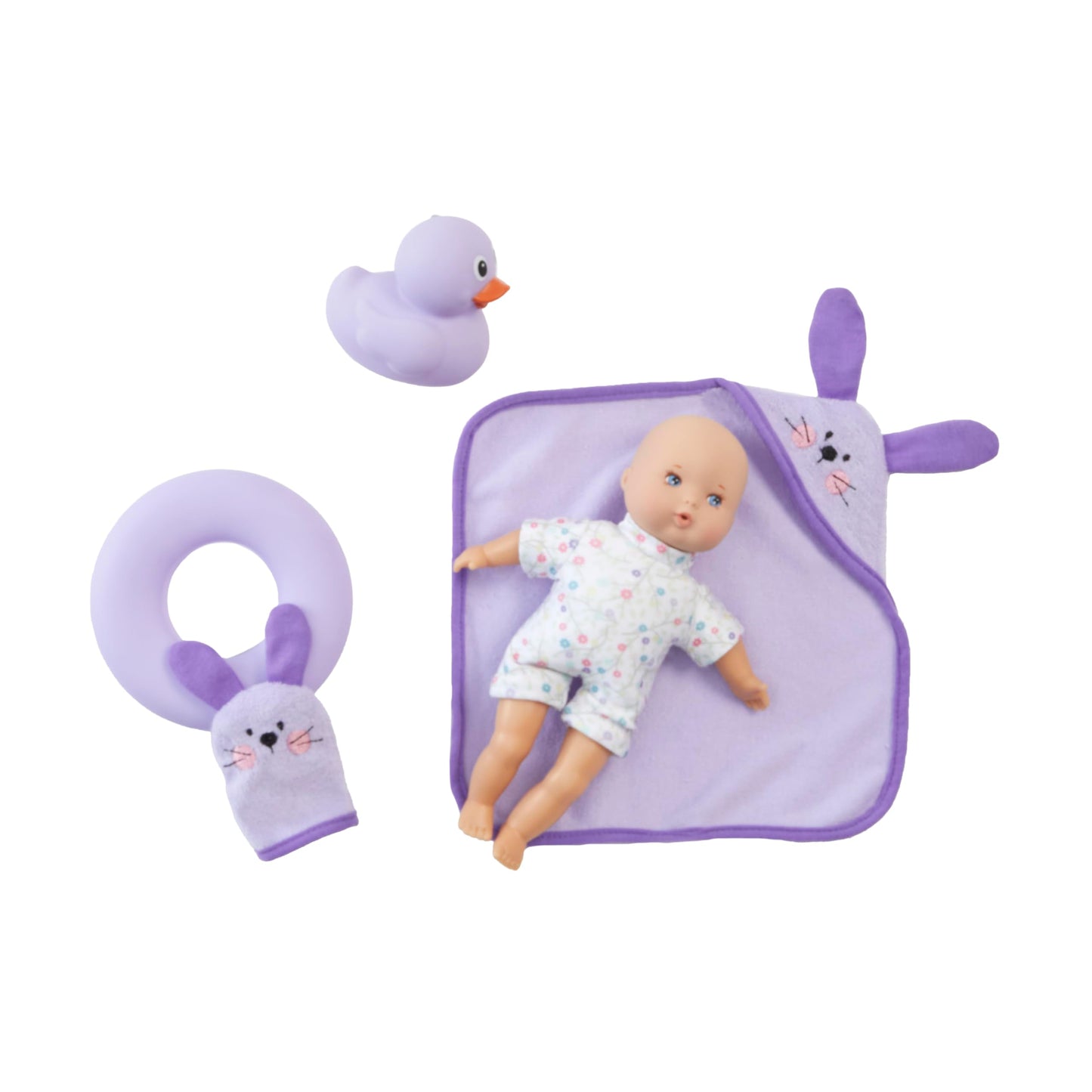 Madame Alexander 8-Inch Splash and Play Cuties Doll, Lavender
