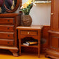 EatingBiting 1:12 1/12 Scale Miniature Wooden Furniture Dollhouse Closet Wardrobe Cabinet Bedside Table Nightstand Figurines for Acessories Coffe