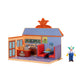 JAKKS Pacific The Simpsons Krusty Burger Diorama Playset, Includes One 2.5-Inch Scale Krusty the Clown Action Figure and Accessories