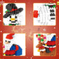 LONTIME Christmas Building Block Set-New 2025 Santa Claus and Snowman Character Set, Christmas and Birthday Gifts, Suitable for Children Over 9 Years