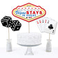Big Dot of Happiness Las Vegas - Casino Party Centerpiece Sticks - Table Toppers - Set of 15