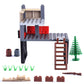 General Jim's Military Brick Building Set - Custom Building Blocks Battle Scene - Weapons, Forts, Walls, Lookout Towers, Sandbags, Trees and More