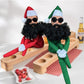 Dumwick Christmas Elf Doll Plush Toy, Funny Holiday Figure with Sunglasses
