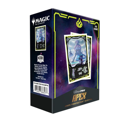 Ultra PRO - Edge of Eternities Uthros, Titanic Godcore 105ct APEX™ Deck Protector Sleeves for Magic: The Gathering, Card Protection, TCG Accessories