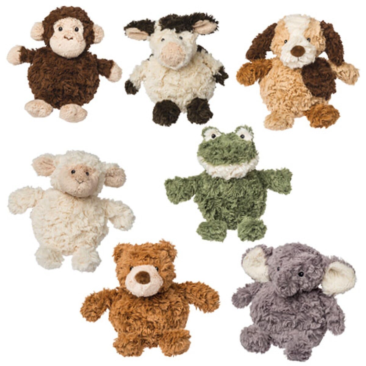 Mary Meyer Stuffed Animal Again Friends Soft Toy, 6-Inches, Sprouts Teddy
