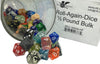 Roll Again Bulk Dice - in assorted colors, shapes, and styles Mixed 0.5 LB