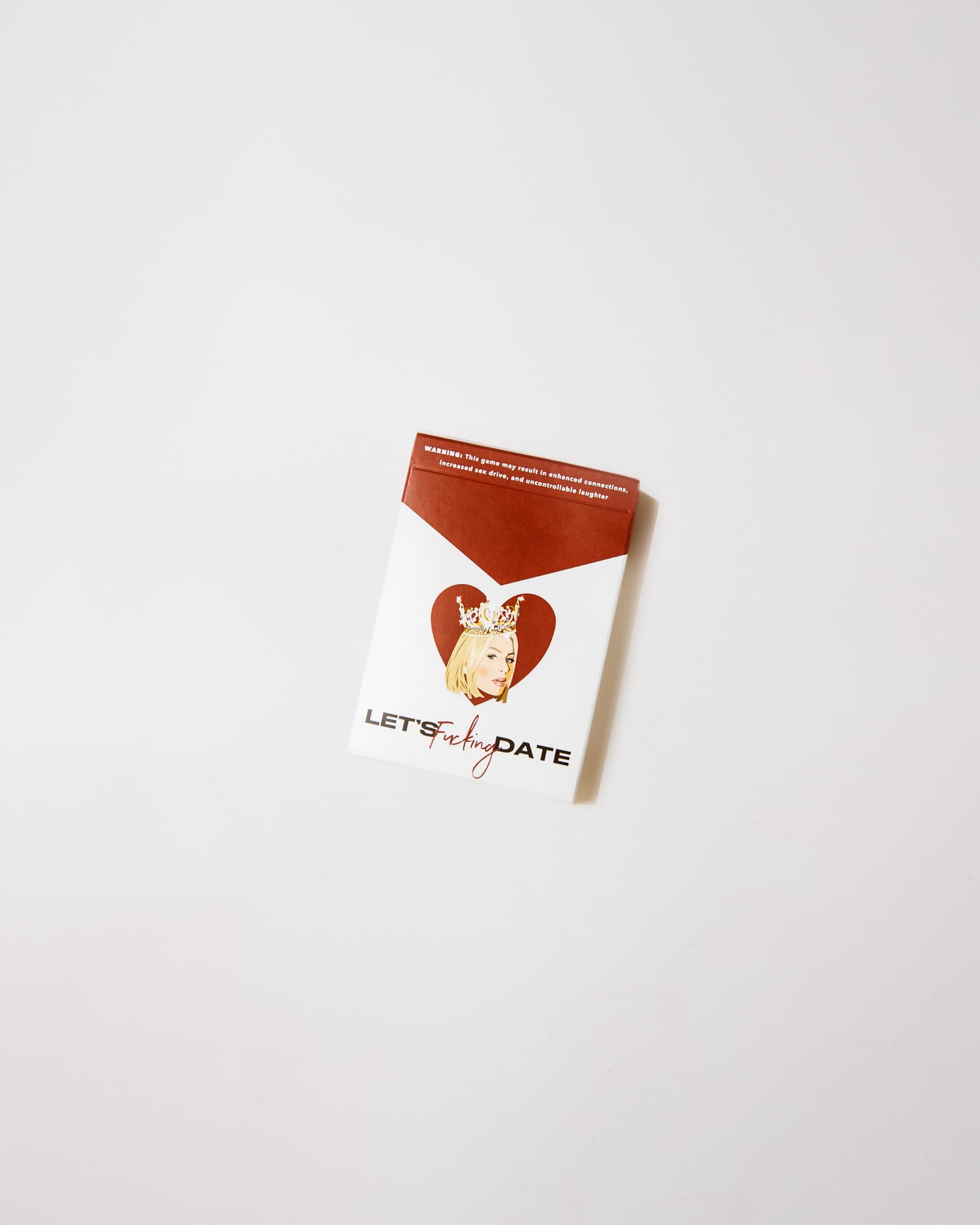 Let's Fucking Date Card Game, Adult Party Game with 50 Conversation Prompts, Fun Dating Game for Singles and Couples