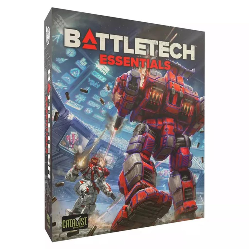 Catalyst Game Labs | BattleTech | Essentials | Miniature Game | Strategic Wargame for 1-2 Players | Sci-Fi Mech Wargame Starter Set