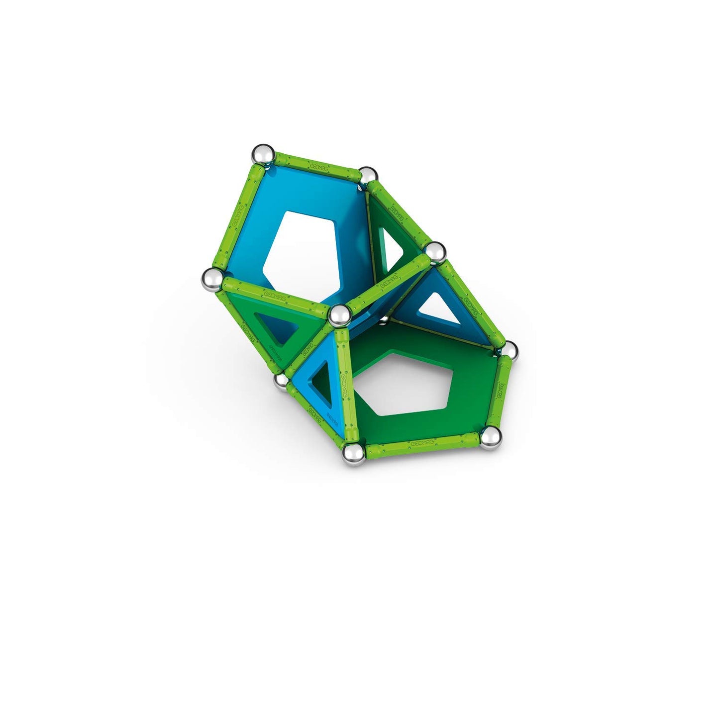 Geomag Classic Magnetic Toys for Kids Ages 5+, 52pc Educational STEM Magnets for Kids - Swiss-Made Magnetic Blocks, Tiles and Building Toys from 100%