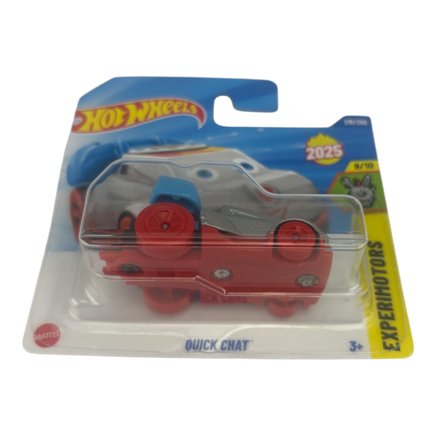 Hot Wheels Quick Chat [Silver Telephone] Experimotors 9/10, New for 2025! 1:64 Scale Diecast Vehicle