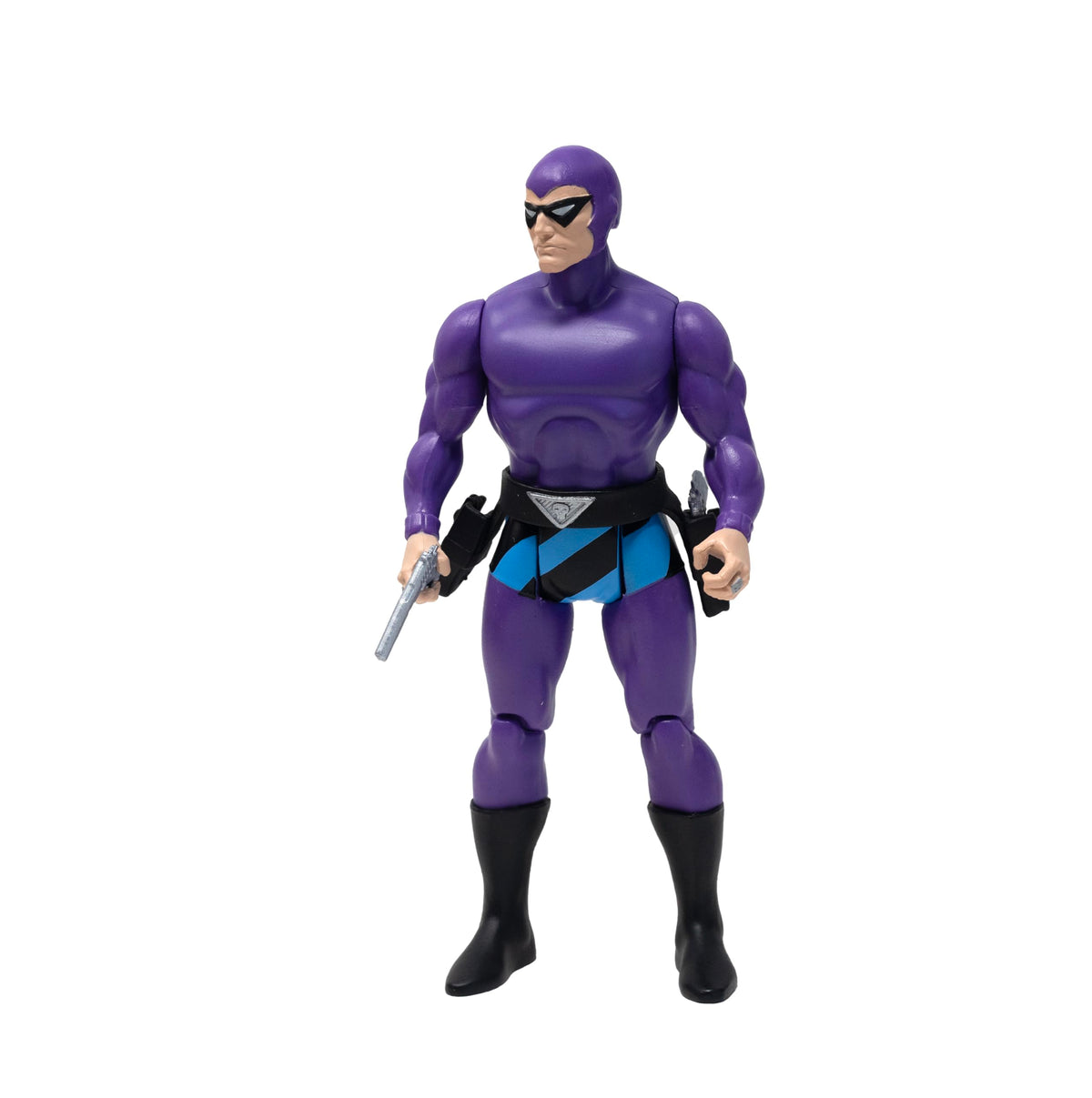 Boss Fight Studio The Phantom, King Features Comics Power Stars Collectible Action Figure - Retro-Style Figurine with Accessories, Detailed Sculpting