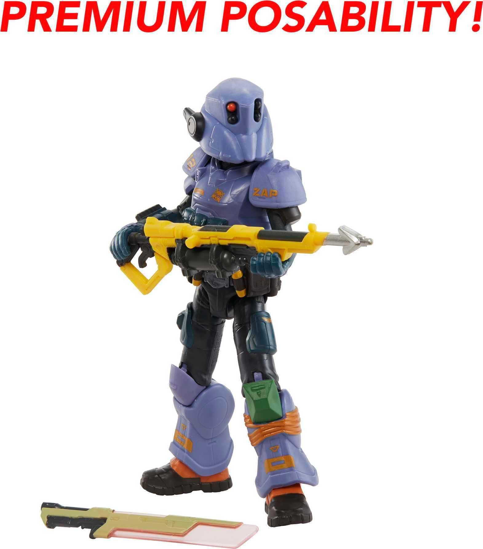 Mattel Disney and Pixar Lightyear Action Figure & Accessories Set, Alpha Class Mo Morrison 7-inch Collectible Toy with 24 Movable Joints