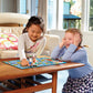 Christmas Snakes and Ladders - No Reading Required, Preschool & Kids Board Game, Builds Children's Social & Developmental Skillls, Outset Media, Ages