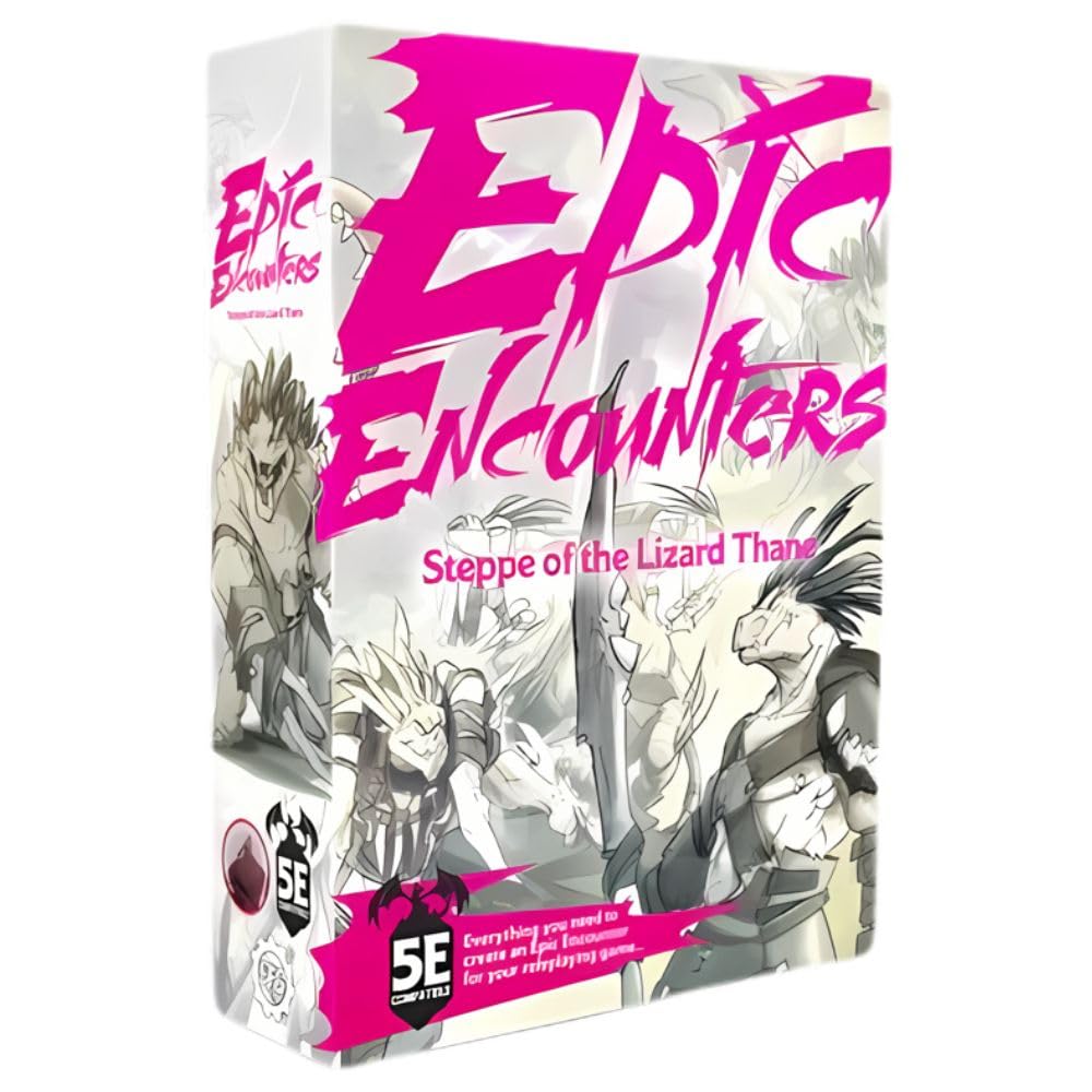 Steamforged Games Epic Encounters Bundle: Nest of the Dinosaur and Steppe of the Lizard Thane (2 Items)