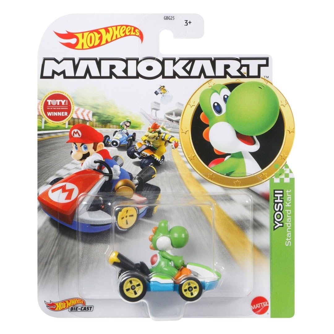 Hot Wheels Mario Kart Yoshi, Standard Kart
