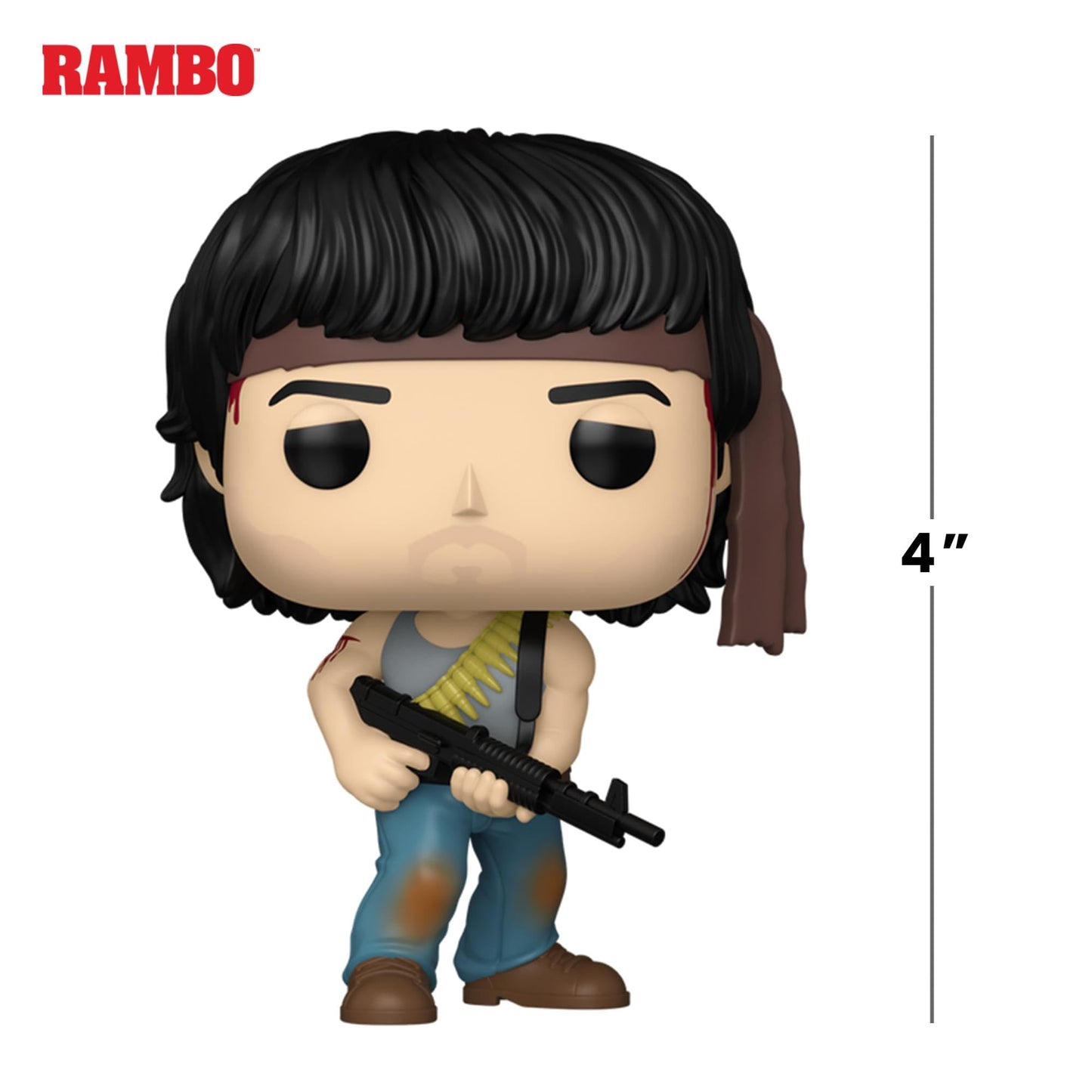 Funko Pop! Movies: Rambo First Blood II - John Rambo - Collectable Vinyl Figure - Gift Idea - Official Merchandise - Toys for Kids & Adults - Movies
