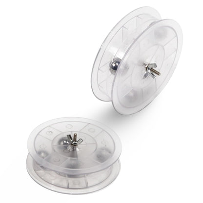 GSC International VBINR-CLR Variable Inertia with a Semi-Transparent Case. The Set Includes 2 Discs & 6-19mm Steel Balls.