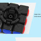 AMAZA 3x3 Speed Cube Black 3x3x3 Magic Speed Cube Puzzles Fidget Toys Tactile Cube Special Puzzle Touch Twist Patch Visually Impaired Cube Toys