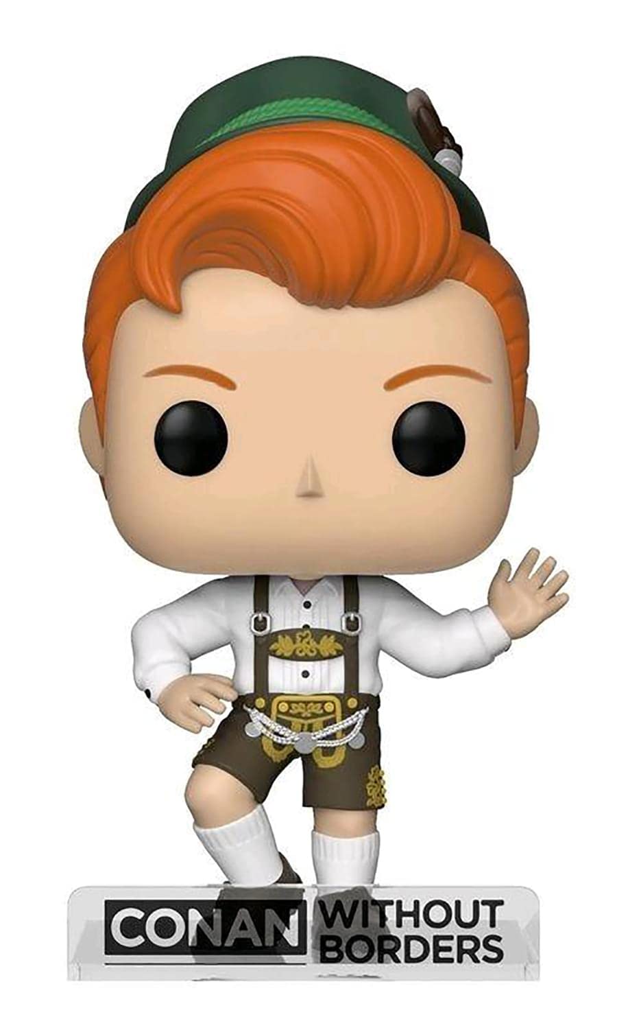 POP Conan O'Brien Funko Vinyl Figure | Conan in Lederhosen
