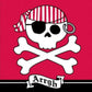 Creative Converting Pirate Parrty Plastic Tablecover, Rectangle, 54" x 108"